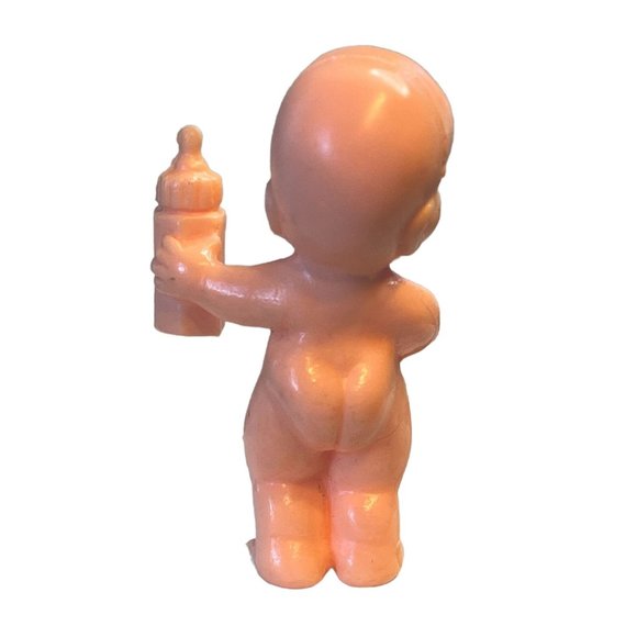 El Greco Gemellini Babies #13 Sticking Tongue Out Holding Bottle Signed Vtg EUC - Picture 2 of 5